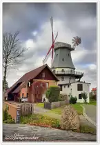 Galerie Holl�nder Windm�hle  Jan Wind  in Etelsen Kreis Verden/Aller im November 2020