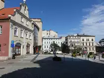 Bielsko-Biala, H�user am Plac Boleslawa Chrobrego (05.09.2020)