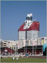 Gteborgs Utkiken, im Volksmund auch Lippenstift genannt, berragt das nrdliche Ende des Gteborger Zentrums. 10.05.2008