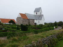 Lemvig, Nrlem Kirche, Kirchenschiff und Chor 12. Jahrhundert, sptgotischer Kirchturm erbaut 1425 (19.09.2020)