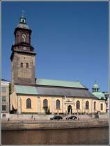 Die Christinae-Kirche an der Norra Hamngatan in Gteborg wurde 1648 eingeweiht. Sie wird auch deutsche Kirche genannt, da Gottesdienste sonntags in deutscher Sprache stattfinden. 10.05.2008
