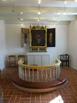 Lodbjerg, Altar von 1585 in der ev. Dorfkirche (19.09.2020)