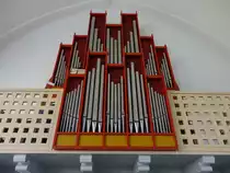 Logstor, Orgel in der evangelischen Kirche, erbaut 1893 durch Knud Olsens (19.09.2020)