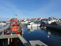 Logstor, H�user entlang des Frederik VII. Kanal (19.09.2020)