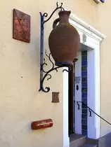 Kandern, bekannt als traditionelle T�pferstadt, hier befindet sich eine, der wenigen �brig gebliebenen Keramikwerkst�tten, Sept.2020