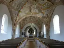 Sulsted, Kalkmalereien von Hans Maler von 1558 in der evangelischen Kirche (23.09.2020)