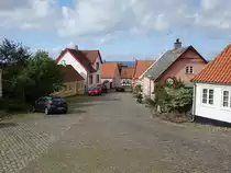 Ebeltoft, historische H�user in der Kirkegade Stra�e (24.09.2020)