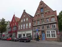 L�neburg, historische Backsteinh�user in der Bardowicker Stra�e (26.09.2020)