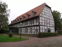 Oldenstadt, Fachwerkhaus auf dem Klostergel�nde (26.09.2020)