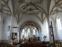 Gda, sptgotischer Innenraum der St. Peter und Paul Kirche (02.10.2020)