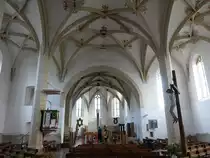 Gda, sptgotischer Innenraum der St. Peter und Paul Kirche (02.10.2020)