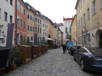 Bautzen, historische Huser in der Schlostrae (03.10.2020)