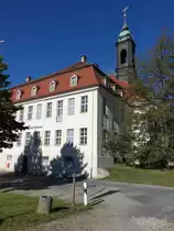 Reinhardtsgrimma, Barockschloß, erbaut von 1765 bis 1767 durch den kursächsischen Oberlandbaumeister Johann Friedrich Knöbel (04.10.2020)