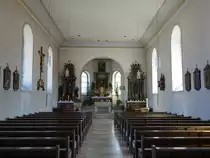 Riedenberg, Alt�re in der kath. Pfarrkirche St. Martin (08.07.2018)