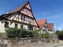 D�rrn, Fachwerkh�user an der Hauptstra�e (12.08.2017)