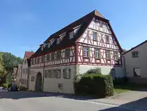 Kleinvillars, altes Rathaus und Weinstube in der Schillingswaldstra�e (12.07.2018)