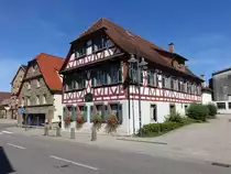 �lbronn, Fachwerkhaus in der Neulinger Stra�e (12.08.2017)