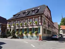 Stein, Landgasthof Krone in der Keltenstra�e (12.08.2017)