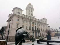 Wintereinbruch in Zeulenroda. Foto 19.01.20