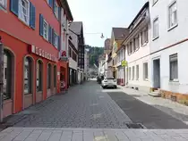 Oberndorf, H�user in hinteren Kirchgasse in der Altstadt (19.08.2018)