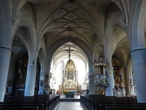 Schesslitz, Innenraum der kath. Pfarrkirche St. Kilian (13.10.2018)