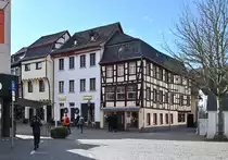 Bad Mnstereifel - Fachwerkgebude an der Kreuzung Fibergasse  - Orchheimer Str. 14.02.2021