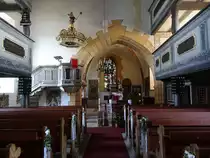 Irmelshausen, Innenraum der ev. Kirche St. Jakobus (15.10.2018)