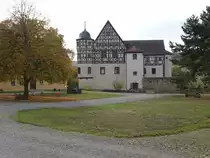 Ro�rieth, Wasserschloss, erbaut Ende des 16. Jahrhundert (16.10.2018)