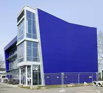 Freiburg, zur Uniklinik geh�rendes Laborgeb�ude, M�rz 2021