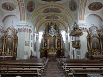 Untergriesbach, barocke Altre in der St. Michael Kirche (21.10.2018)