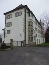 Schloss Neuhaus bei Ehrst�dt, erbaut ab 1596, heute im Besitz der Freiherren von Gemmingen (23.12.2018)