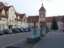 Br�unlingen, M�hlen und Brunnen in der Z�hringer Stra�e (25.12.2018)