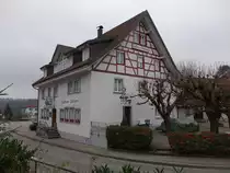Bechtersbohl, Gasthaus zum Hirschen in der Klettgaustra�e (30.12.2018)