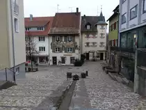 Tiengen, historische H�user in der Hauptstra�e (30.12.2018)