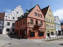 F�ssen, historische H�user in der Lechhalde Stra�e (26.04.2021)