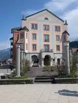 F�ssen, Hotel Hirschen in der Sebastianstra�e (26.04.2021)
