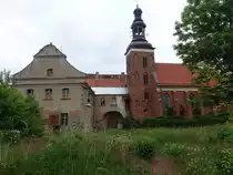 Gniezno / Gnesen, gotische Klosterkirche St. Johannes der T�ufer, erbaut im 14. Jahrhundert (12.06.2021)