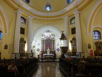 Inowrocław / Hohensalza, Innenraum der Garnisonskirche St. Barbara (12.06.2021)