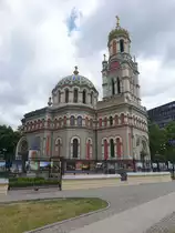 Lodz, St.-Alexander-Newski-Kathedrale in der Jana Kilińskiego Stra�e, erbaut 1884 durch Hilary Majewski im neobyzantinischen Stil (13.06.2021)