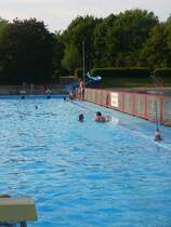 Erfurt, Sportbecken im Nordbad (2006 - letzte Saison vor Umbau)