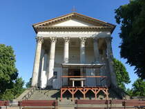 Pulawy, klassizistische Schlosskirche, erbaut 1803 (14.06.2021)