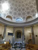 Pulawy, klassizistischer Innenraum der Schlo�kirche (14.06.2021)