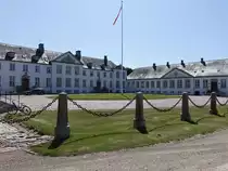Kalundborg, Schloss Lerchenborg, Barockschloss, erbaut von 1743 bis 1745 f�r den Gro�grundbesitzer General Christian Lerche (17.07.2021) 