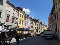 Lublin, historische Geb�ude in der Grodzka Stra�e (15.06.2021)