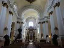 Biala Podlaska, barocker Innenraum der Klosterkirche St. Antonius (15.06.2021)
