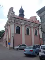 Zamosc, Klarissenklosterkirche in der Bernarda Moranda Stra�e (16.06.2021)