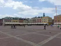 Zamosc, historische Renaissance H�user am Rynek Platz (16.06.2021)