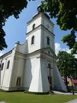 Narol, Pfarrkirche Maria Geburt, erbaut von 1790 bis 1804, nach Zerst�rung 1914 Wiederaufbau von 1915 bis 1917 (16.06.2021)