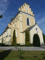 Zolynia, Pfarrkirche St. Johannes, erbaut von 1864 bis 1884 (17.06.2021)
