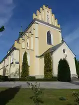 Zolynia, Pfarrkirche St. Johannes, erbaut von 1864 bis 1884 (17.06.2021)
